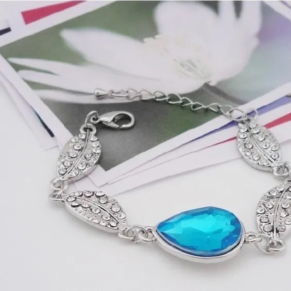 **SONNET* 4-Pc Silver x Blue Fashion Jewelry Set - Picture 3 of 8